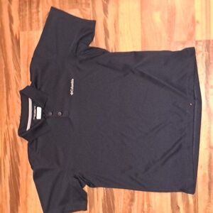 Columbia Omni-Shade Protection Navy   polo shirt size L